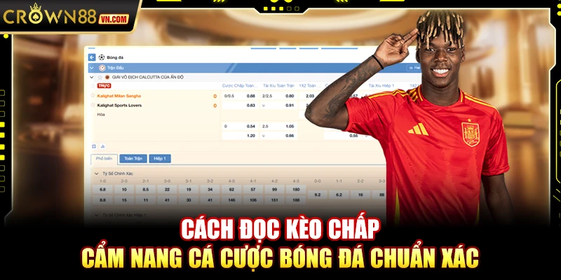 Cách đọc kèo chấp – Cẩm nang cá cược bóng đá chuẩn xác